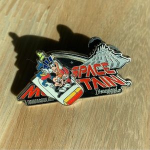 Space Mountain Disneyland Pin